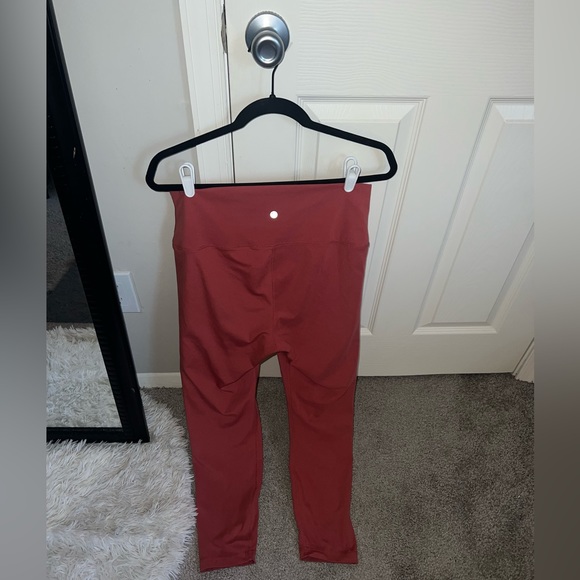 Pink/coral leggings - Picture 2 of 2